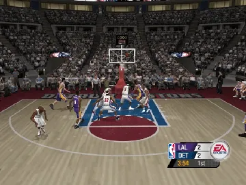 NBA Live 2005 screen shot game playing